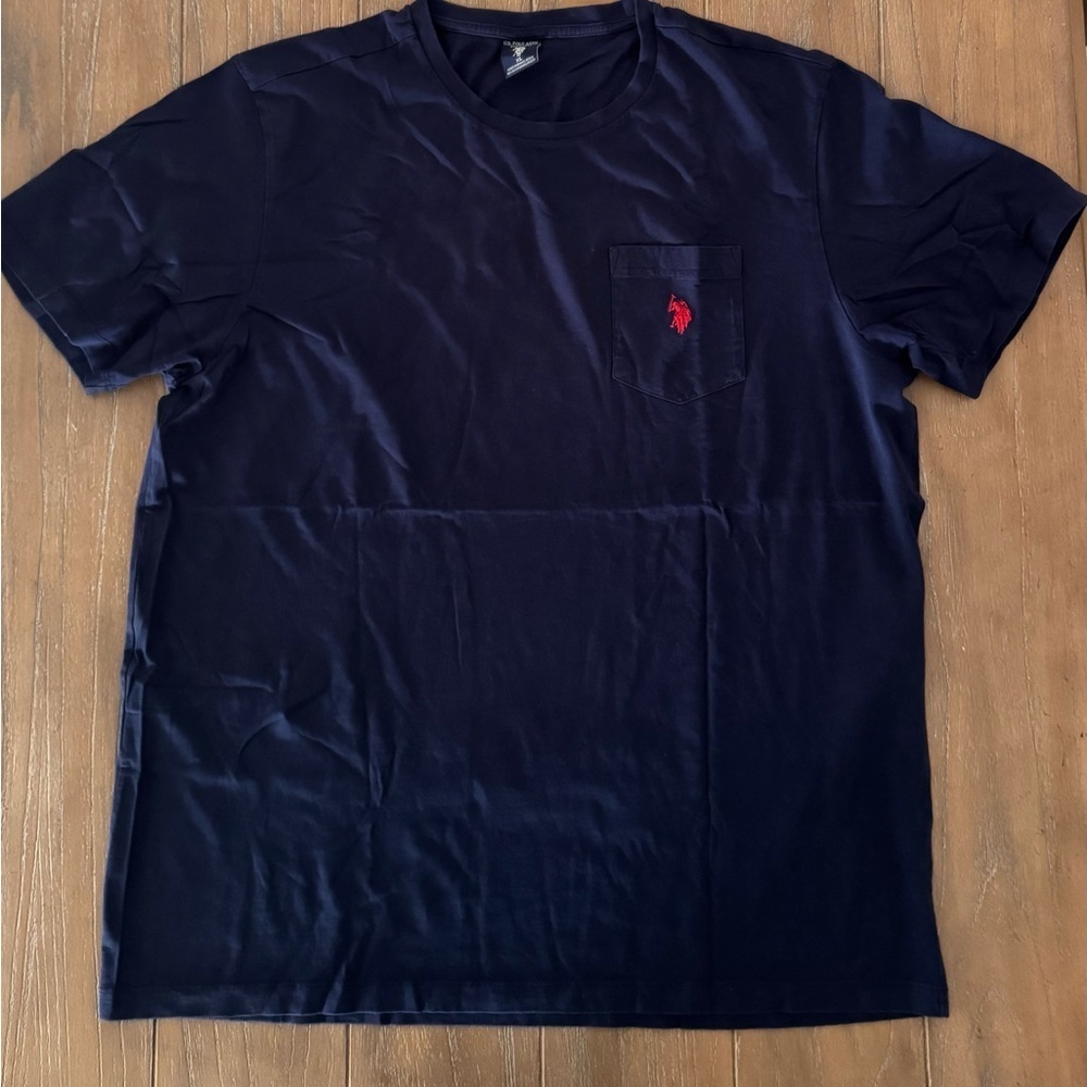 U.S. Polo Assn. Dark Blue Short Sleeve Tee